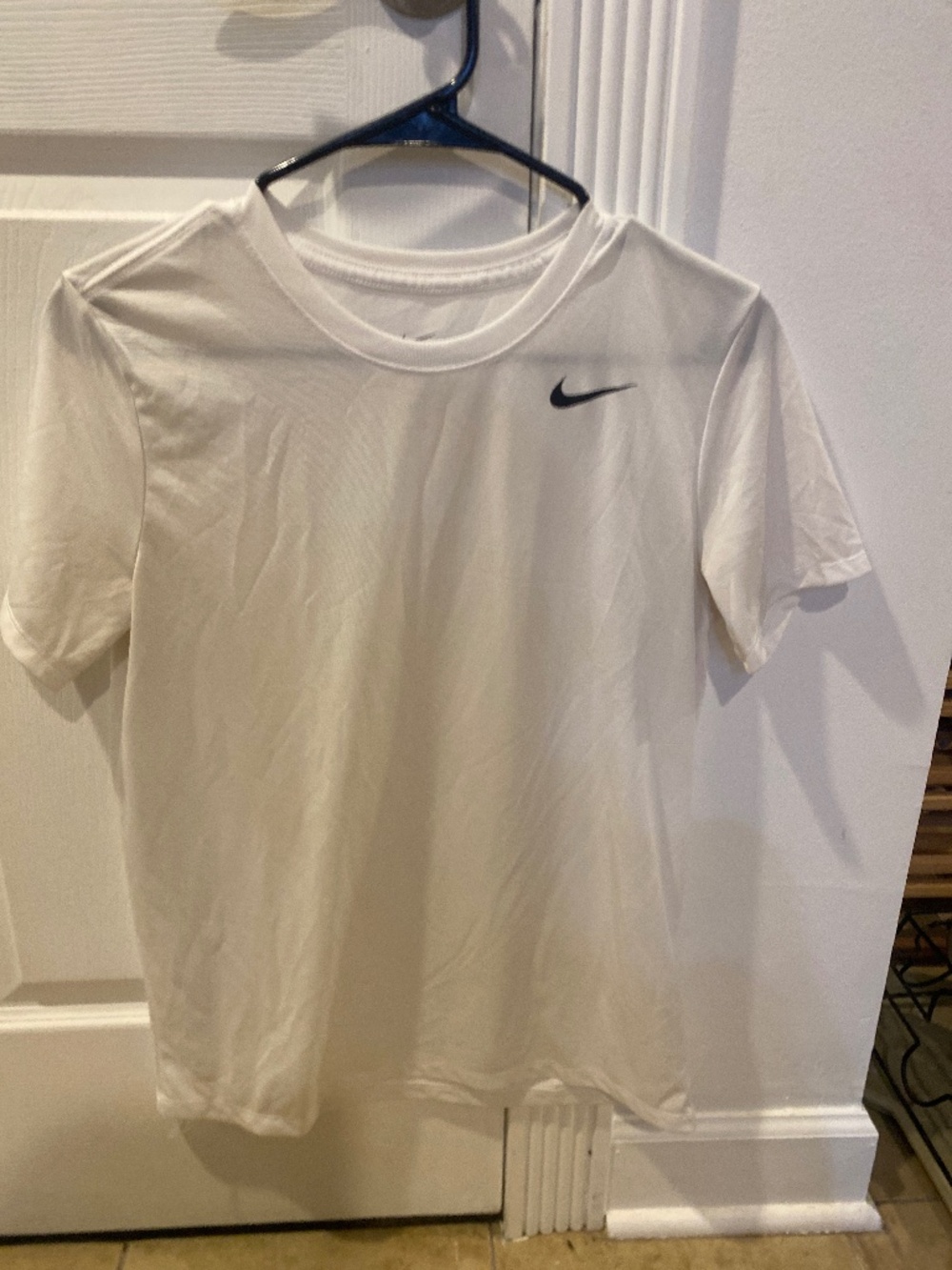 Nike Loose Fit Dr-Fit White T-shirt